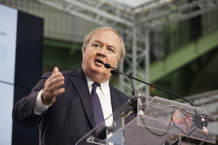 Denis KESSLER, le président de Scor - Marc BERTRAND/CHALLENGES-REA