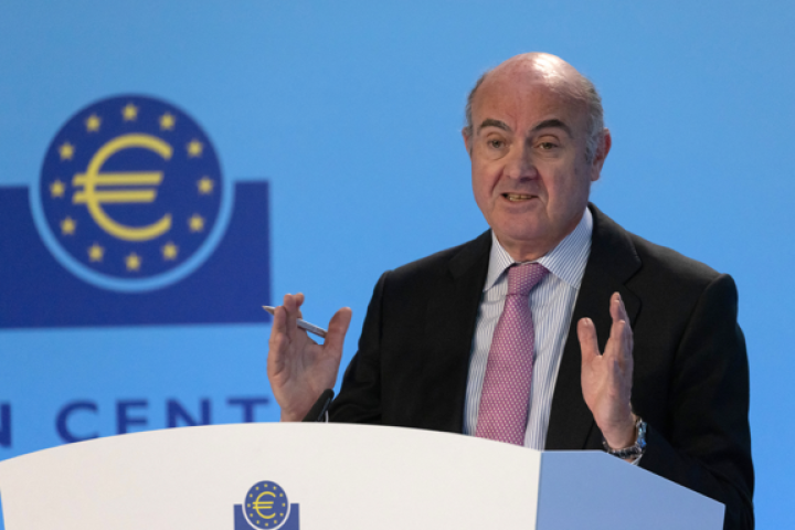 Luis de Guindos - ANDRE PAIN / AFP