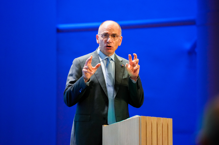 Enrico Letta - Beate Oma Dahle / NTB / NTB via AFP