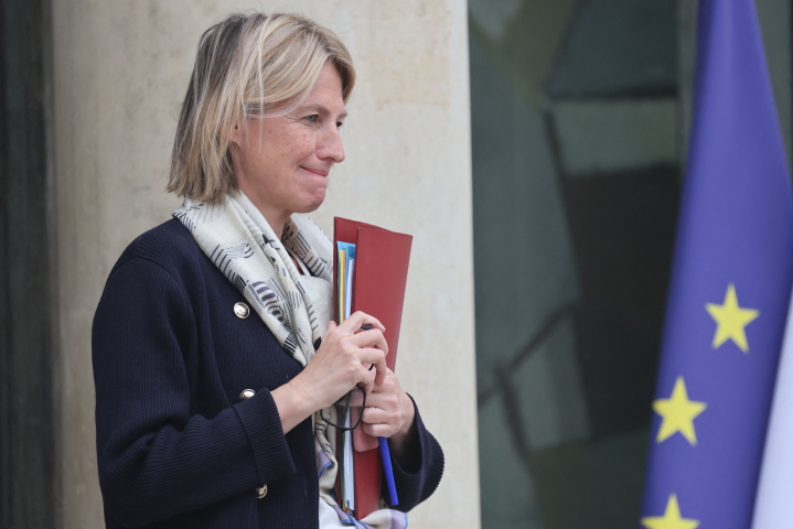 Astrid Panosyan-Bouvet, député de Paris - Photo par LUDOVIC MARIN / AFP
