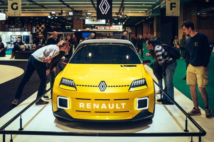 La Renault 5 électrique arrivera sur le marché début 2024 - Photo by Herve Chatel / Hans Lucas / Hans Lucas via AFP