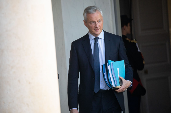 Bruno Le Maire, ministre de l'Economie, des Finances et de la Souveraineté industrielle et numérique - Romain GAILLARD/REA