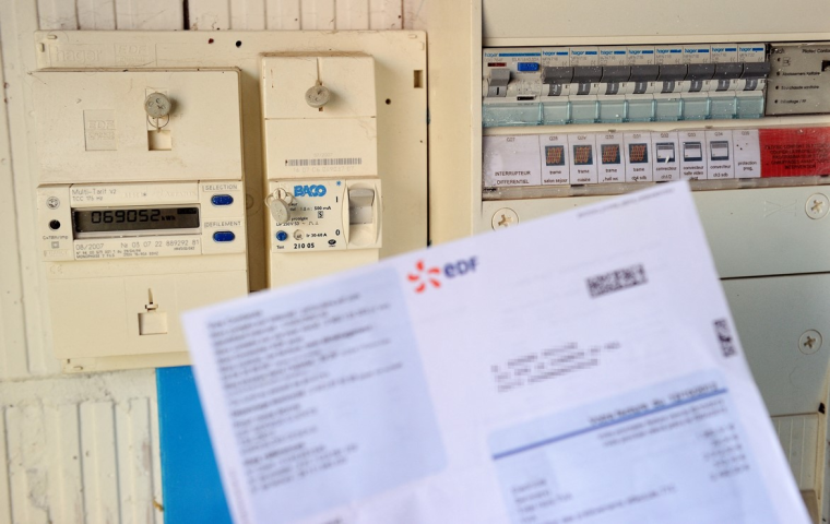 Facture EDF - PHILIPPE HUGUEN / AFP