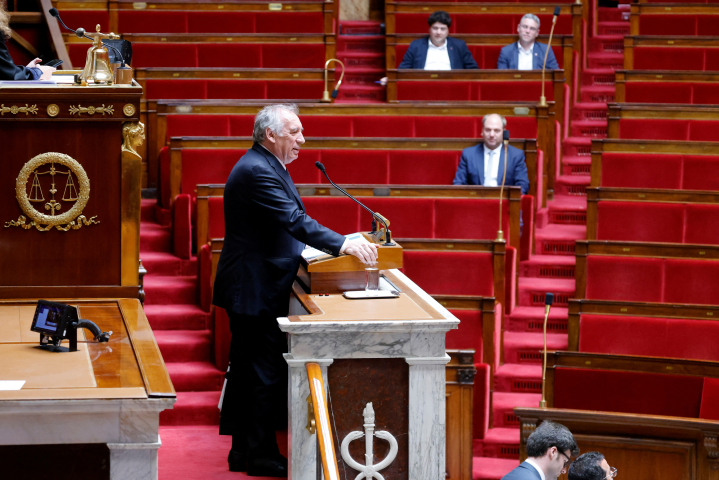 François Bayrou. Premier ministre. Photo by Ludovic MARIN / AFP