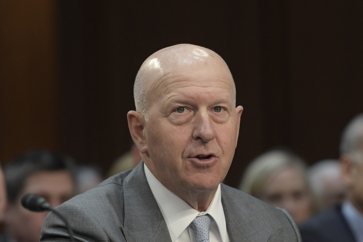 David Solomon, le directeur général de Goldman Sachs - Photo by Lenin Nolly/NurPhoto) (Photo by Lenin Nolly / NurPhoto / NurPhoto via AFP