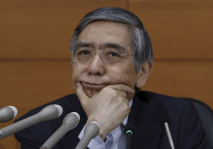 Haruhiko Kuroda, gouverneur de la Banque du Japon - Stringer/XINHUA-REA