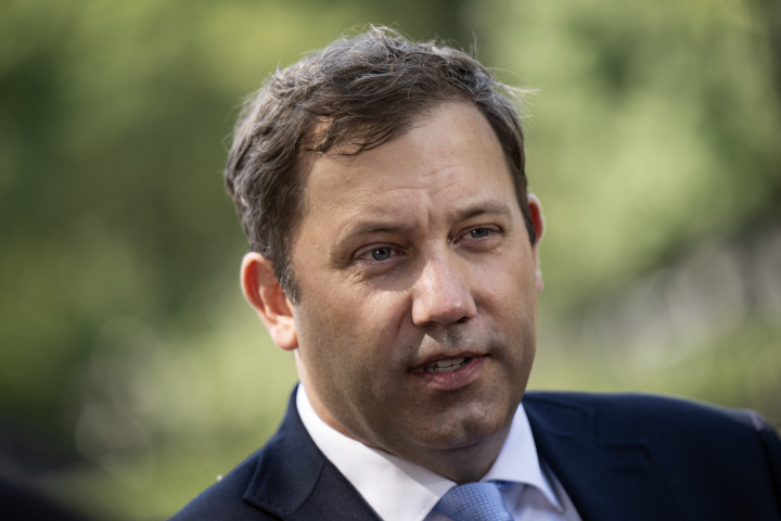 Lars Klingbeil, ministre des Finances de l'Allemagne - Drew ANGERER / AFP