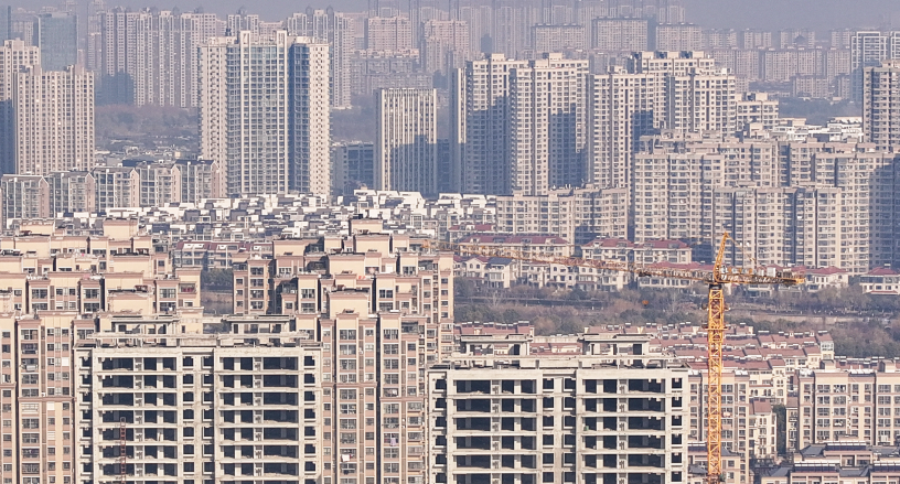 Ville en Chine. Photo by Zhao Qirui / CFoto / CFOTO via AFP