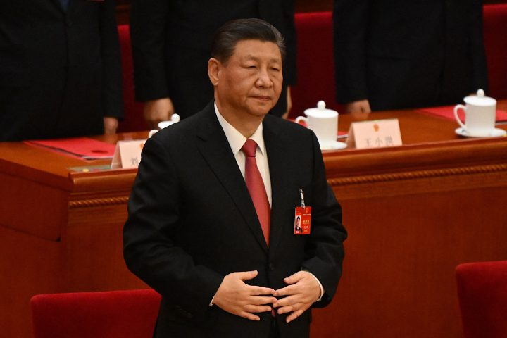 Xi Jinping, président de la république populaire de Chine - Jade Gao / AFP