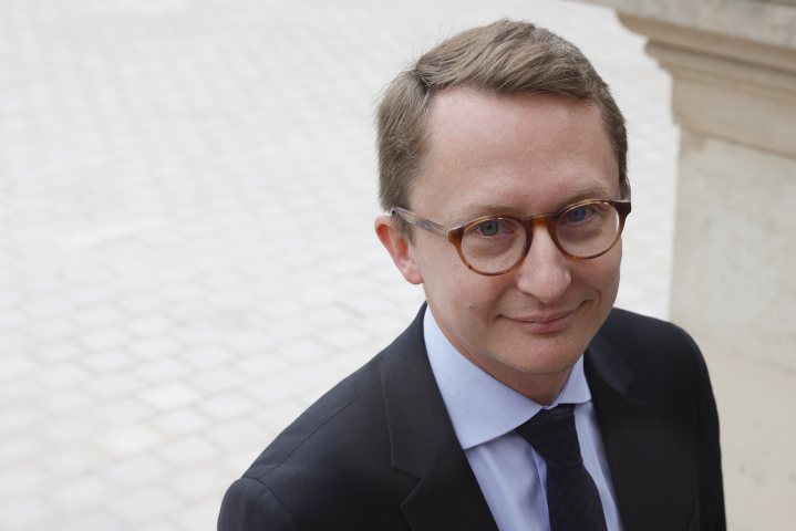 Paul Midy, député Renaissance (Photo by Geoffroy Van der Hasselt / AFP)