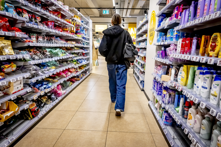 Supermarché (Photo by ROBIN UTRECHT / ANP MAG / ANP via AFP)