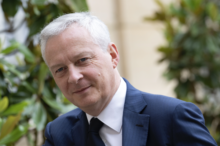 Bruno Le Maire, ministre de l'économie, des finances et de la souveraineté industrielle et numérique - Eric TSCHAEN/REA
