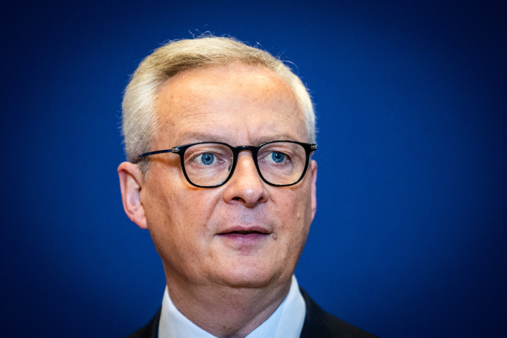 Bruno Le Maire, ministre de l'Economie, des Finances et de la Souveraineté industrielle et numérique - Xose Bouzas / Hans Lucas / Hans Lucas via AFP

