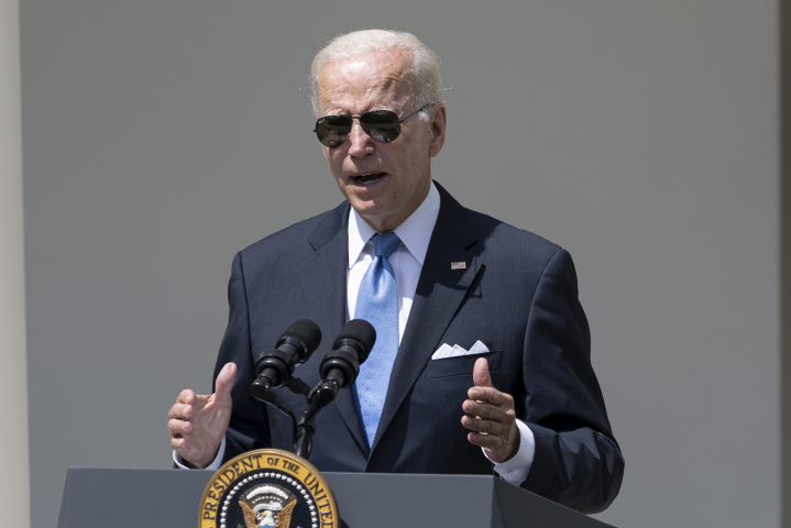 Selon Joe Biden, le président américain, les États-Unis ne sont pas encore en récession (Aaron Schwartz / XINHUA-REA)