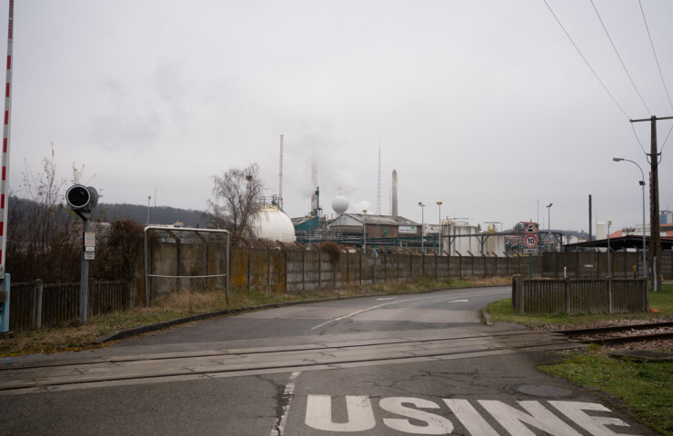 Usine. Photo par DELPHINE LEFEBVRE / HANS LUCAS / HANS LUCAS VIA AFP