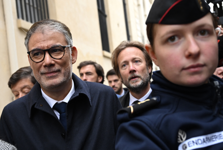Olivier Faure (Photo by Bertrand GUAY / AFP)