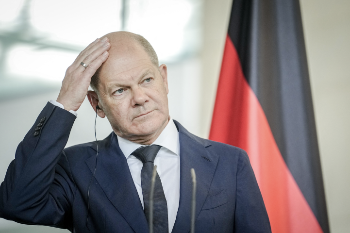 Olaf Scholz, chancelier fédéral d'Allemagne - KAY NIETFELD / DPA / dpa Picture-Alliance via AFP