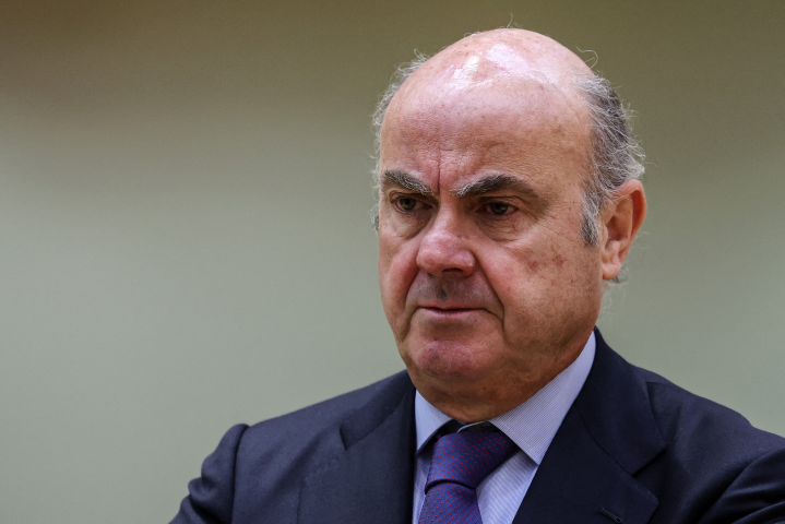 Luis de Guindos, vice-président de la Banque centrale européenne - Valeria Mongelli / Hans Lucas / Hans Lucas via AFP

