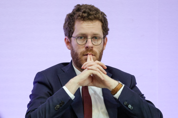 David Amiel, ministre des Comptes publics - Photo par LUDOVIC MARIN / AFP