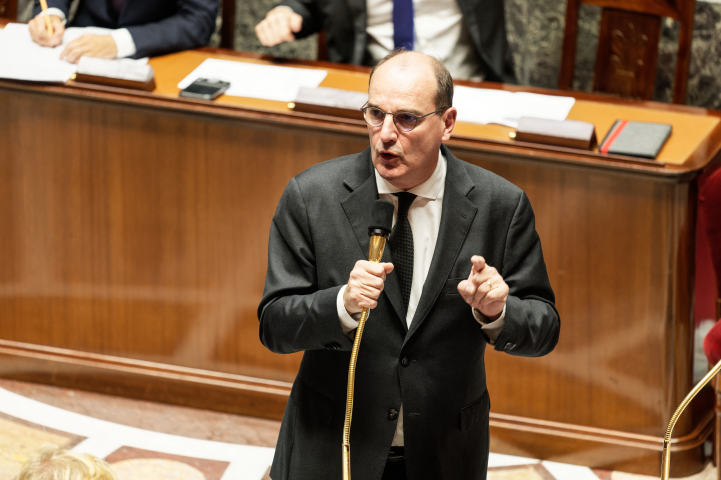Jean Castex (Photo by Daniel Pier / NurPhoto via AFP)