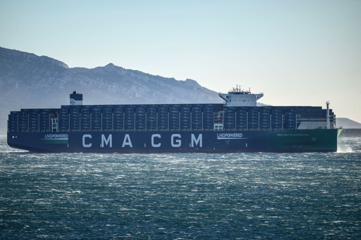 L'armateur français CMA CGM rachète la société de logistique britannique Wincanton - Photo by Christophe SIMON / AFP
