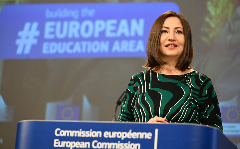 Iliana Ivanova, commissaire à l’innovation, à la recherche, à la culture, à l’éducation et à la jeunesse - Dursun Aydemir / ANADOLU / Anadolu via AFP