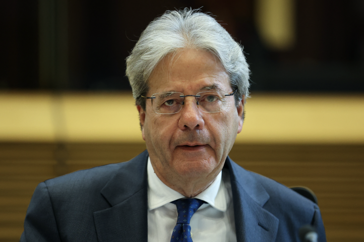 Paolo Gentiloni, commissaire européen à l'Economie - Kenzo TRIBOUILLARD / AFP