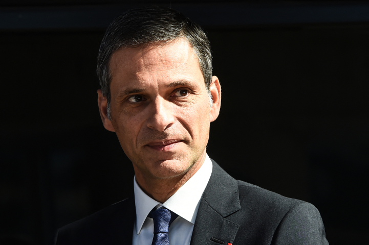 Rodolphe Saadé, PDG de CMA CGM (Photo by Boris HORVAT / AFP)