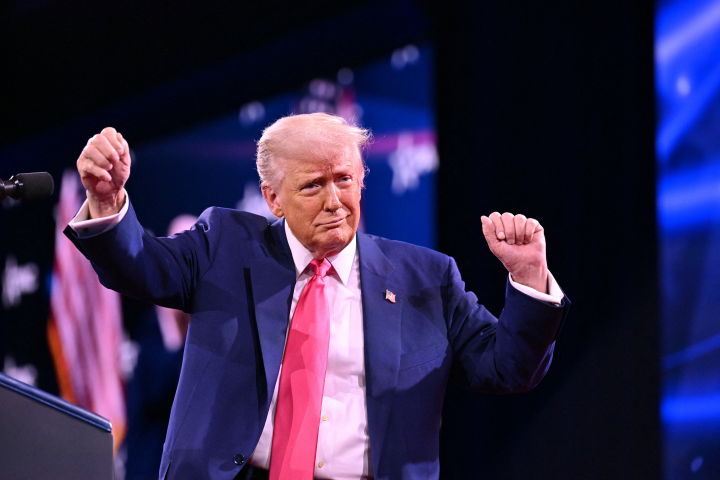 Donald Trump (Photo by ROBERTO SCHMIDT / AFP)