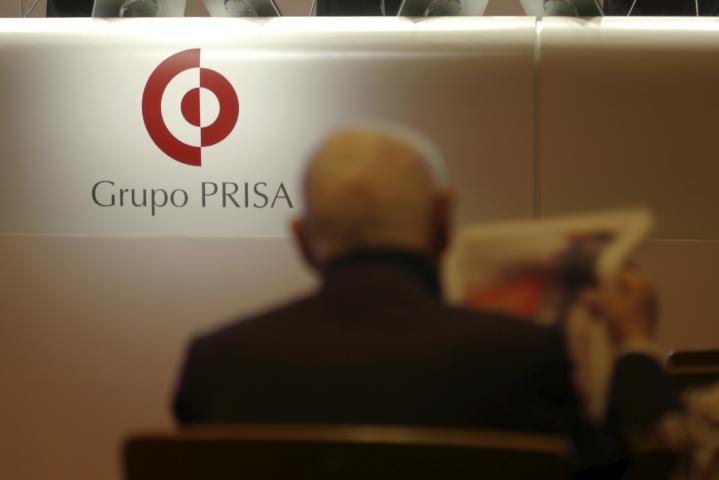 Groupe Prisa, logo - Mario Fourmy/REA