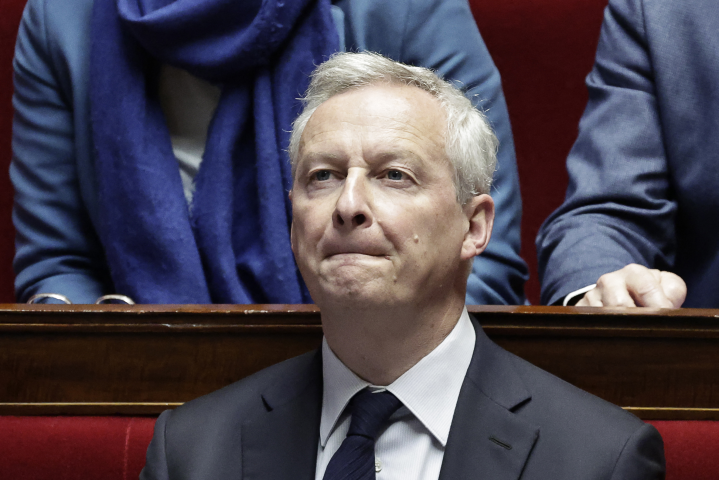 Bruno Le Maire, ministre de l'Economie, des Finances et de la Souveraineté industrielle et numérique - STEPHANE DE SAKUTIN / AFP

