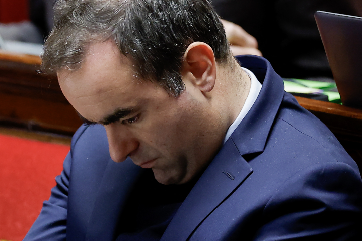 Sébastien Lecornu, Premier ministre - Ian LANGSDON / AFP