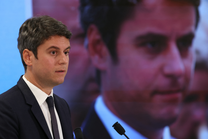 Gabriel Attal, Premier ministre - Alain JOCARD / AFP
