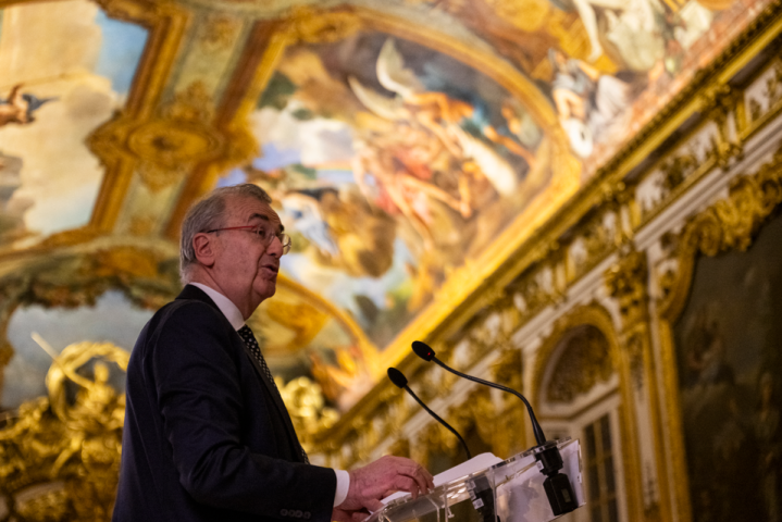 François Villeroy de Galhau, gouverneur de la Banque de France - Martin LELIEVRE / AFP