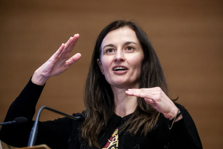 Natacha Valla - Photo par TERESA SUAREZ / POOL / AFP