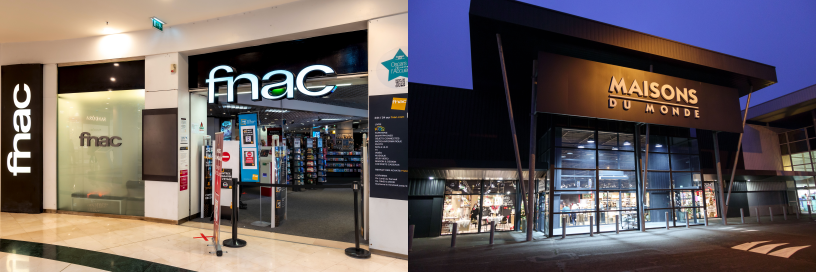 Magasins Fnac et Maisons du Monde - Richard DAMORET/REA - Xavier POPY/REA