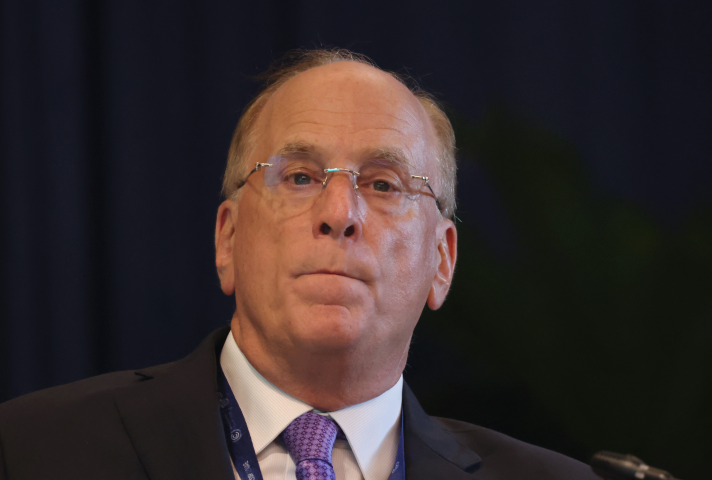 Larry Fink, le CEO de Blackrock - Photo by SEAN GALLUP / GETTY IMAGES EUROPE / Getty Images via AFP