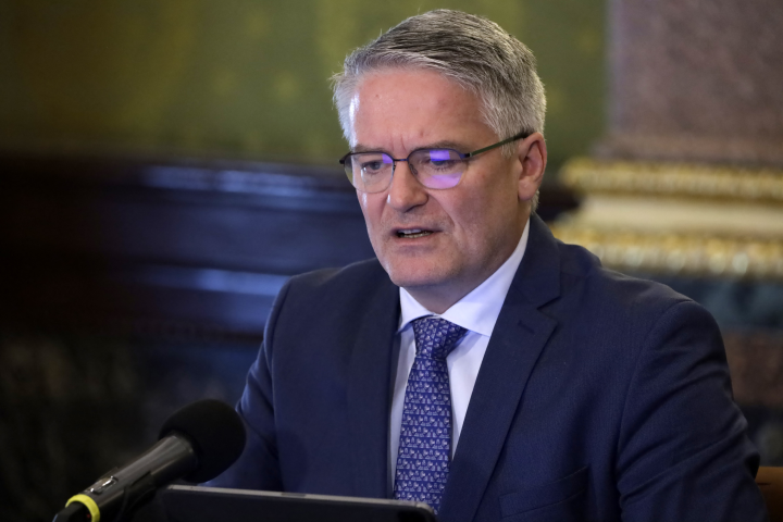 Mathias Cormann, secrétaire général de l'OCDE - Eyepix / NurPhoto / NurPhoto via AFP