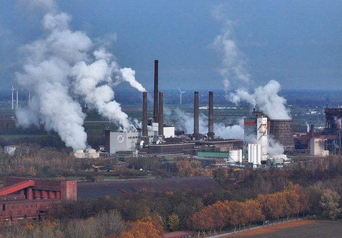 Usine sidérurgique en Allemagne - SEAN GALLUP / GETTY IMAGES EUROPE / Getty Images via AFP