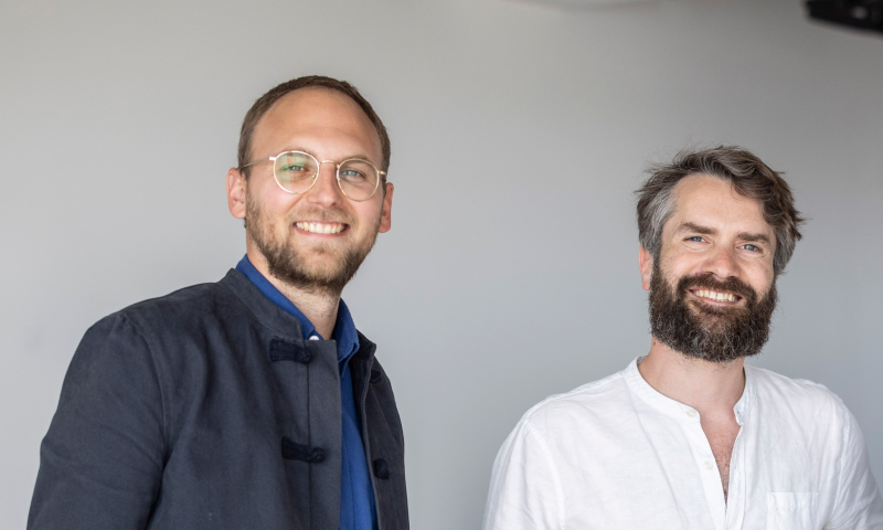 Jean-Charles Samuelian-Werve et Charles Gorintin, co-fondateurs d'Alan.