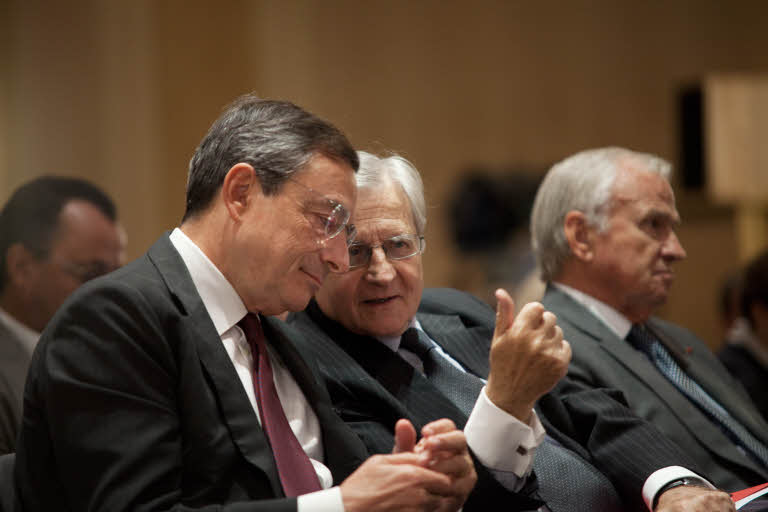 Mario Draghi - Jean-Claude Trichet 