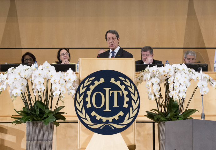 Assemblée de l'Organisation internationale du travail à Genève (XINHUA-REA)