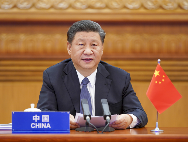 Xi Jinping, président de la République populaire de Chine - Li Xueren/XINHUA-REA
