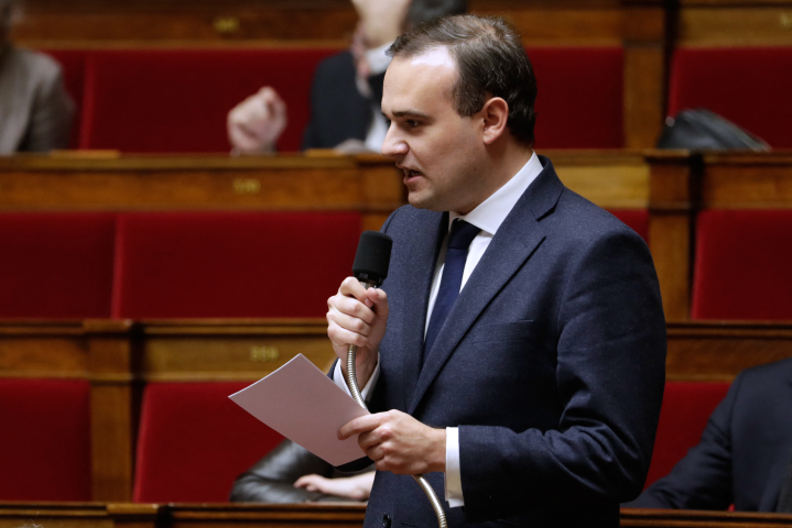 Alexandre Holroyd (Photo by Thomas SAMSON / AFP)