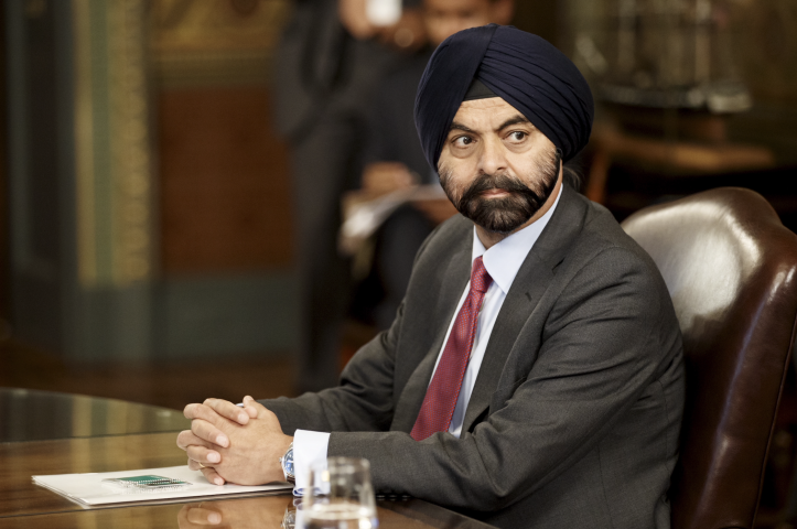 Ajay Banga. Ting Shen - Pool Via Cnp/ZUMA Press/ZUMA/REA