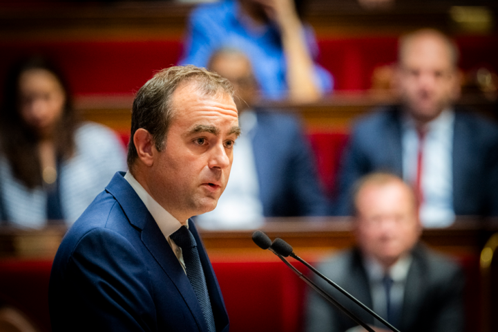 Sébastien Lecornu, Premier ministre - Serge Tenani / Hans Lucas / Hans Lucas via AFP