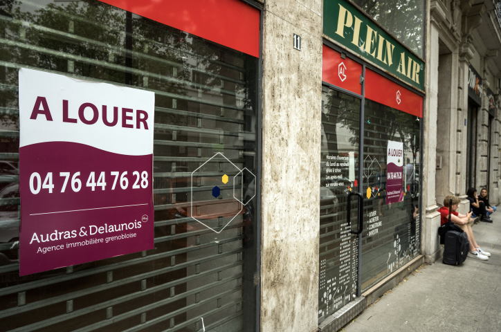 De plus en plus de commerçants craignent de devoir mettre la clé sous la porte en raisons des délais de paiements. Francois HENRY/REA