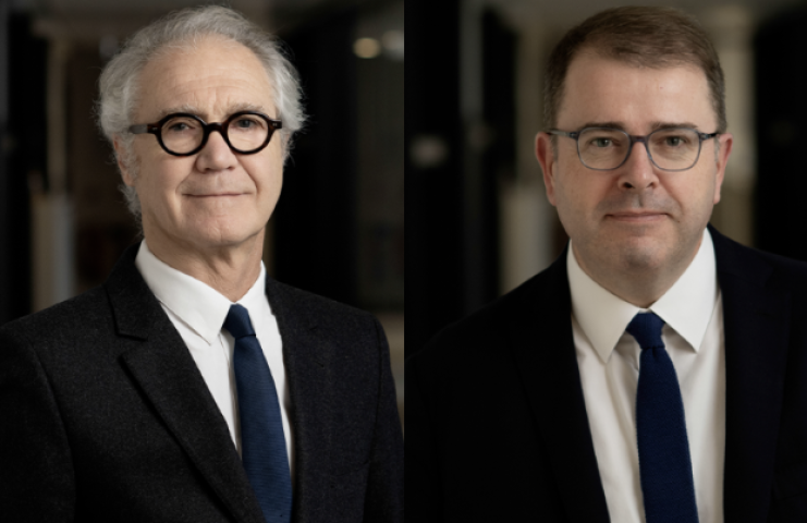 Frédéric Nouel et Jean-François Levraud. Crédits : Gide