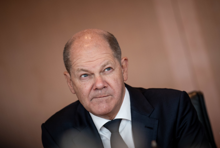 Olaf Scholz, chancelier fédéral d'Allemagne - Michael Kappeler/ZUMA Press/ZUMA