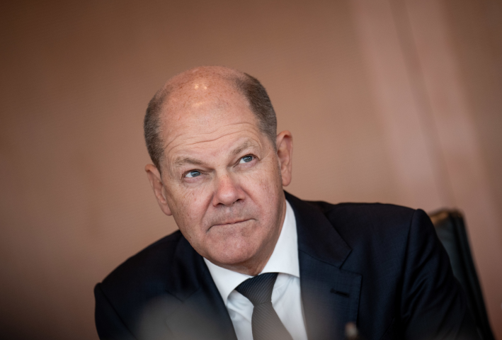 Olaf Scholz, chancelier fédéral d'Allemagne  - Michael Kappeler/ZUMA Press/ZUMA